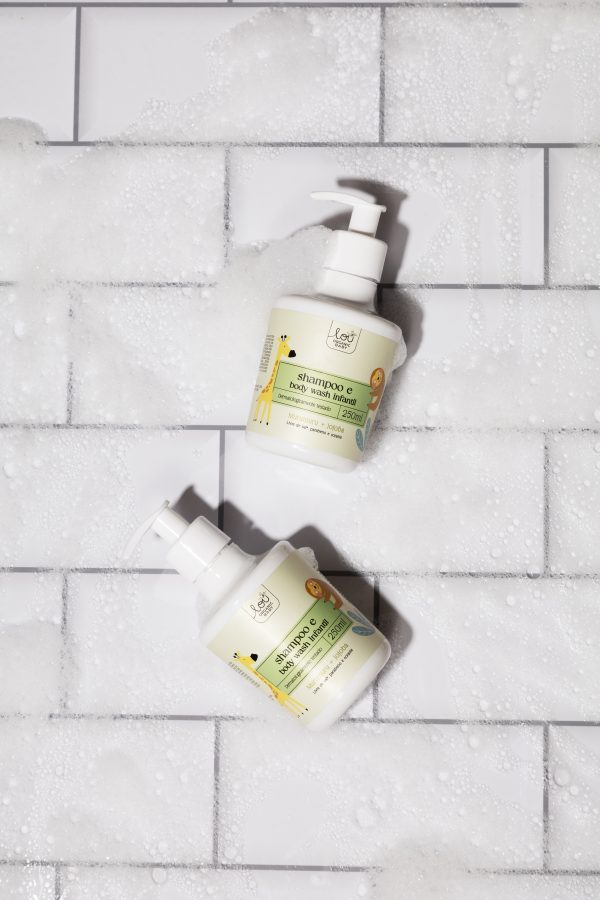 Shampoo e Body Wash Infantil Lou Organic