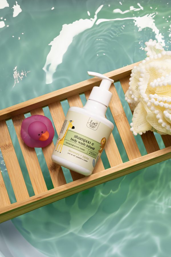 Shampoo e Body Wash Infantil Lou Organic